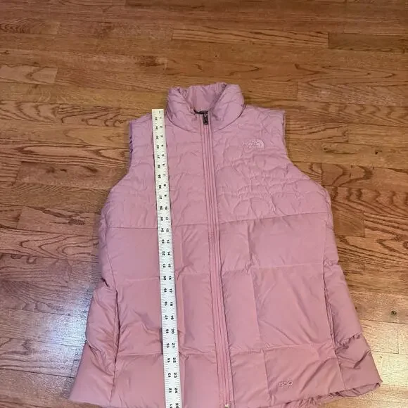 The North Face Women’s 550 Down Puffer Vest Pink Size Large - Picture 4 of 6